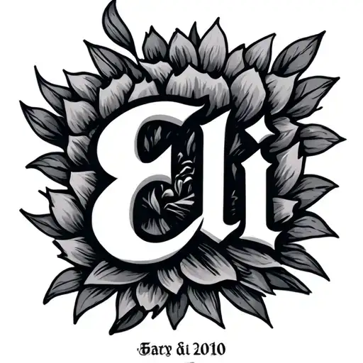 Name Eli With Date Below It