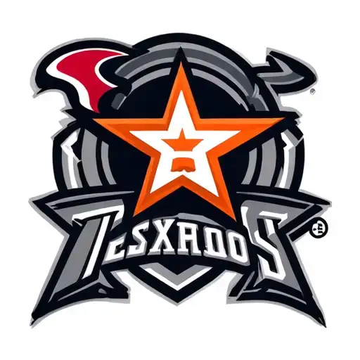 Houston Texans Logo W Astros Star Logo Combined