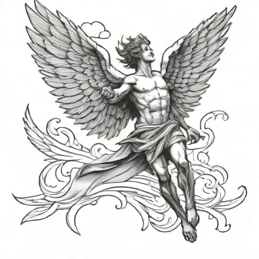 Icarus Falling From The Sky