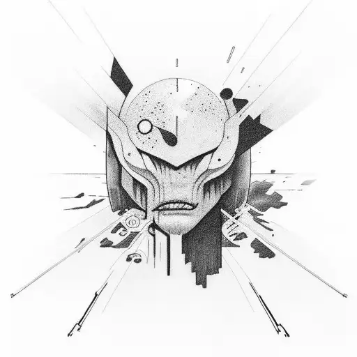 Sunrise On The Shoulder With Dark Dawn On The Shoulder