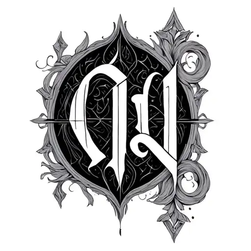 Two Word Ambigram Generator Tattoo