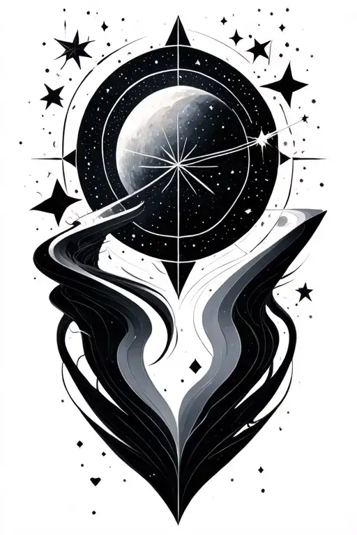 Geometric Design And Star System Integrated