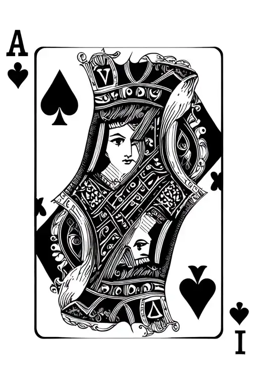 King Of Hearts Playing Card