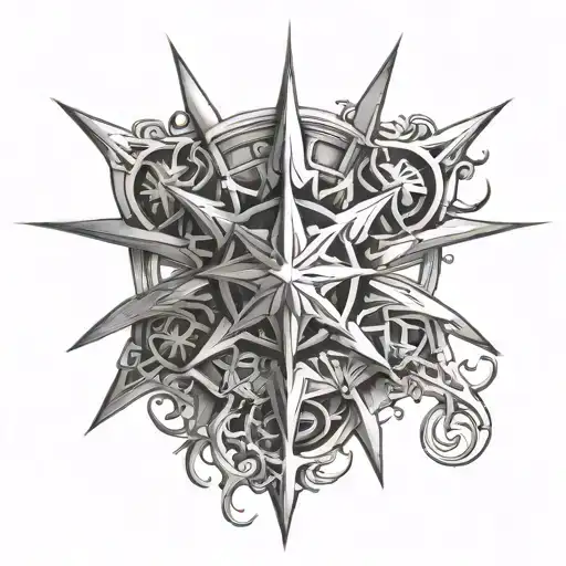 8 Pointed Star Of Chaos Warhammer 40K