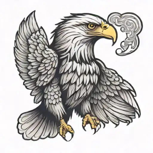 Eagle That Says Papa