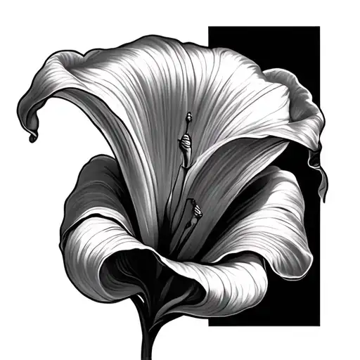 Masculine Forearm Sleeve Calla Lily