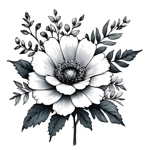 December And August Birth Flower