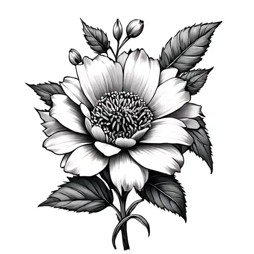 December And August Birth Flower