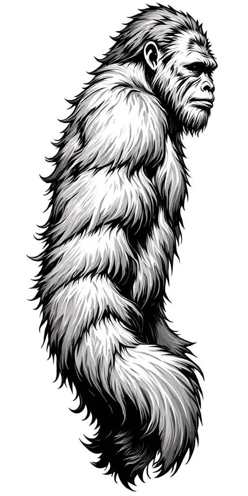 Forest With Sasquatch