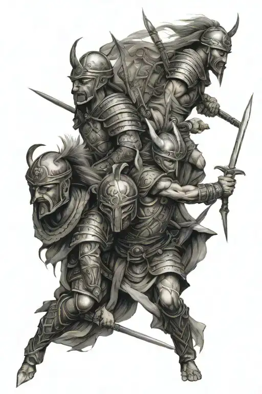 Three Warriors Journey To Victory