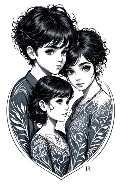 Brother And Sister With The Initials