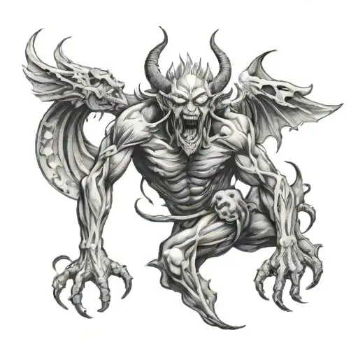 Demons Crawling Up To Heaven Gates