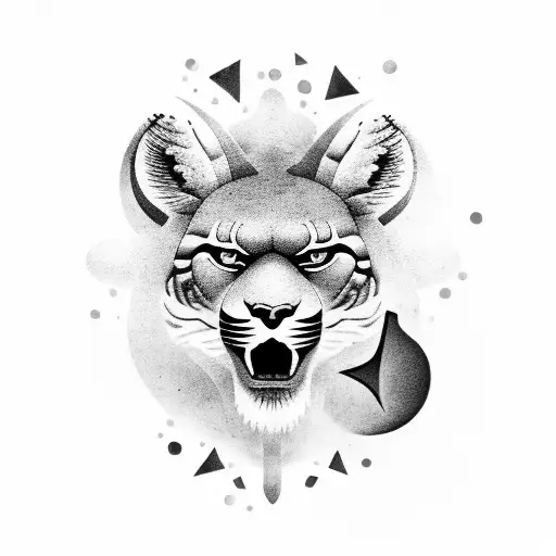 Denmark-inspired Mystical Forest With Pumas And Viking Symbols