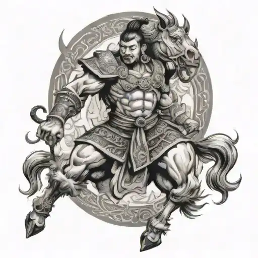 Mongolian Hero Without Horse Full Chest