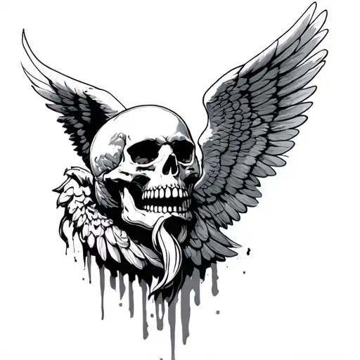 Skull Strong Saint Henry Fallen Angel