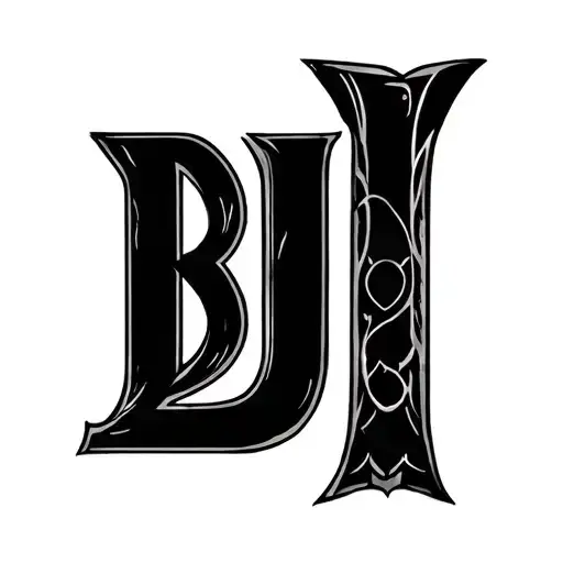 My Kids Initals B J A