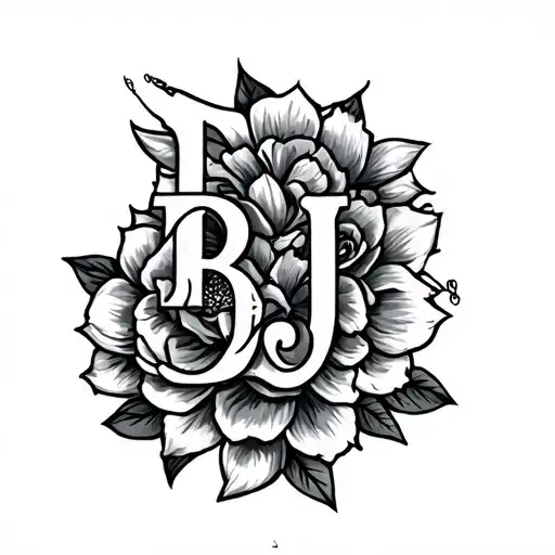 My Kids Initals B J A