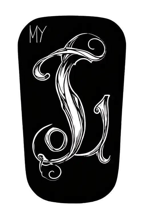 My Kids Initals B J A