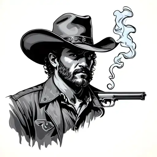 Smoking Cowboy