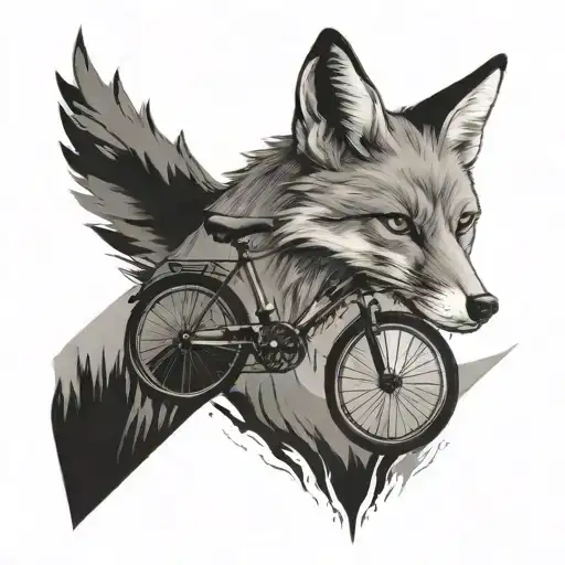 Fox In Bicycle Mountain