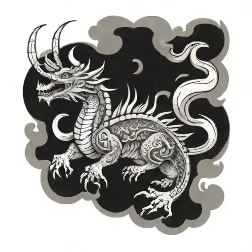 Ox And Dragon Wrapped