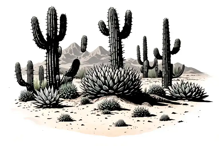 Chupacabra Desert Cactus