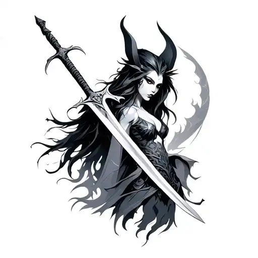 Rakan And Xayah Sword