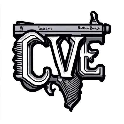 Gun Initials Cve Leo Louisiana Baton Rouge