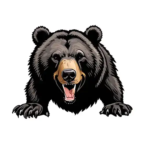 California Bear With Sc And La Logo Incorporated