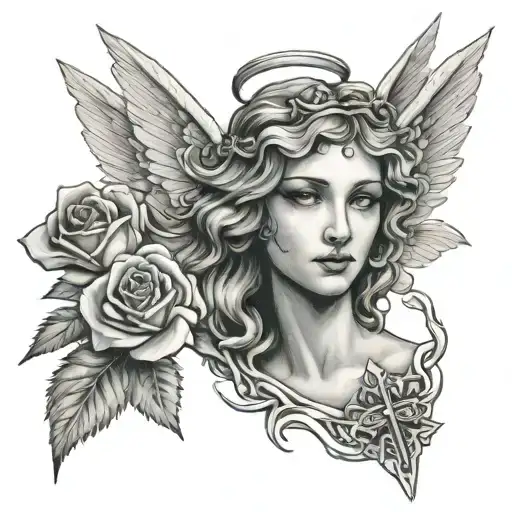 Rose Cross Angel 2006