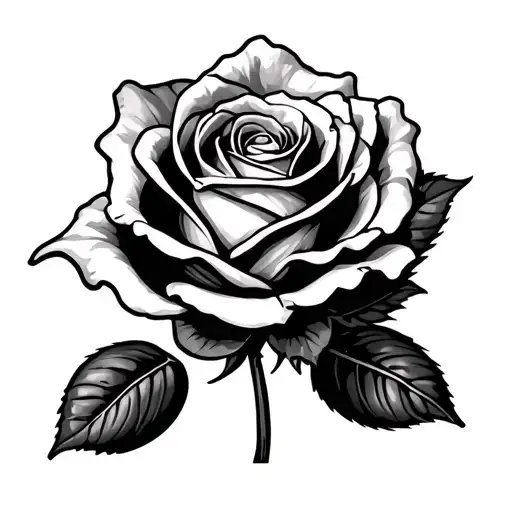 Rose With Coffee Bean