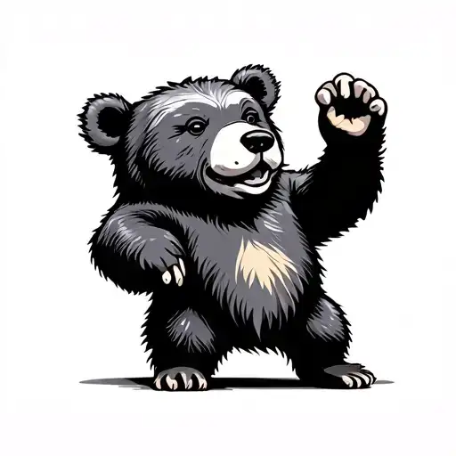 Dancing Bear Standing