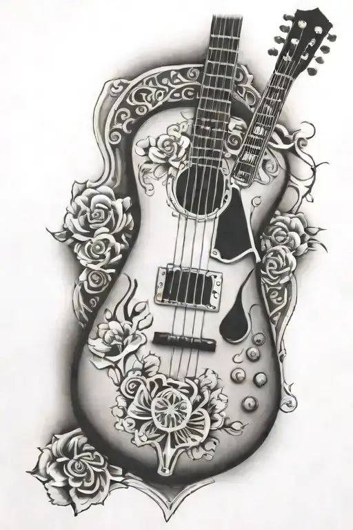 Hourglass And Epiphone Hollowbody Guitar