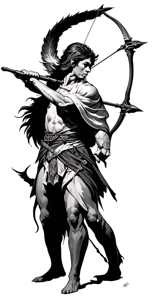 Sagittarius Archer Shooting