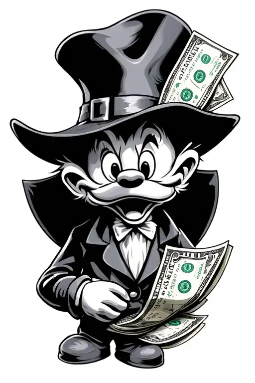 Uncle Scrooge And Money 15 Cm