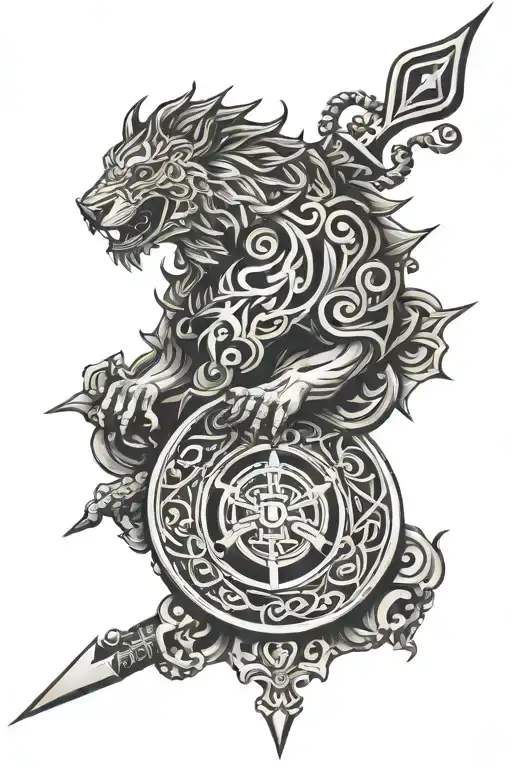 Mighty Symbol Of Strengh