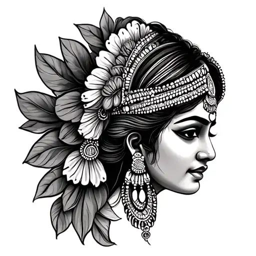 Indian Female Face
