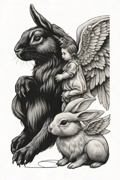 Bunny And Angel