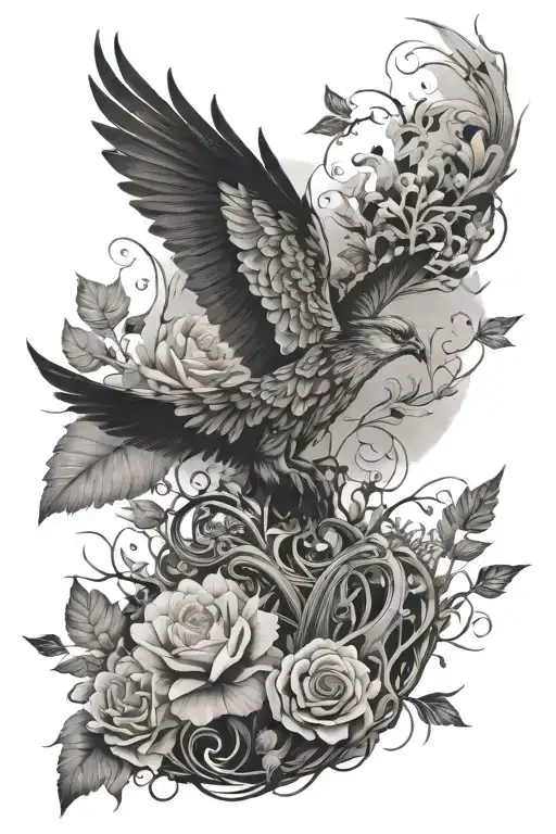 Half Sleeve Forearm Nature Inspired