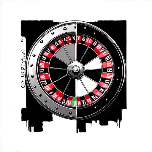 Half Roulette Wheel Rolling