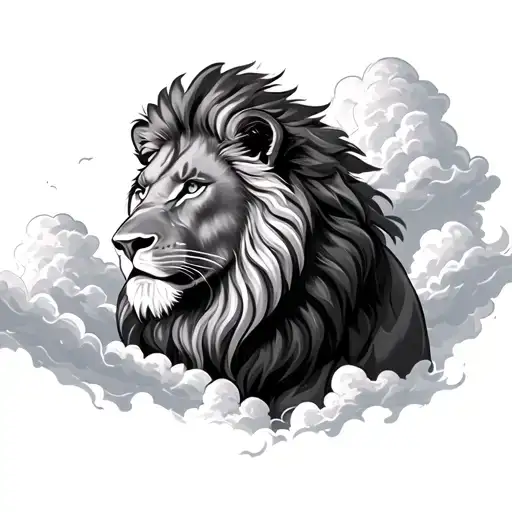 Clouds And Lion