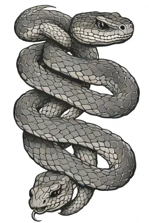 Snake Intertwined