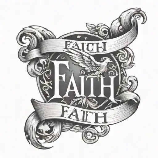 Tattoo That Says Faith
