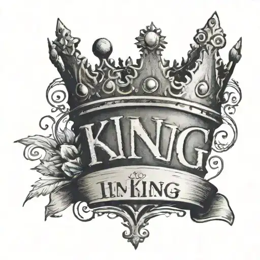 Im A King Words With Crown