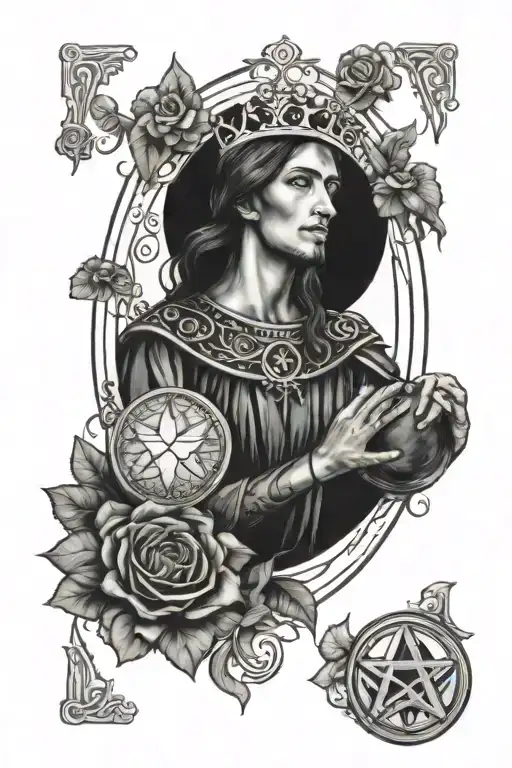 King Of Pentacles Tarot Card