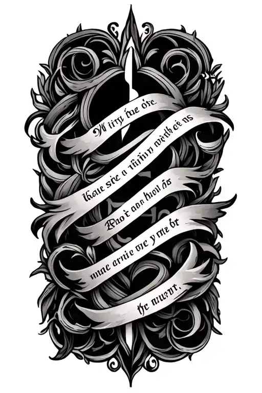 Scripture Designs Embedded Within