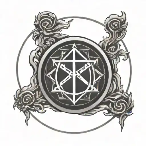 Libra Demon Protection Rune Circle