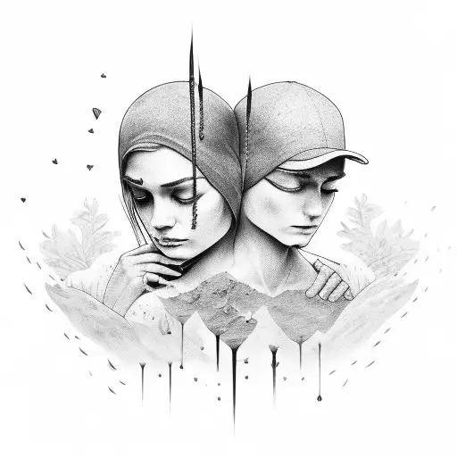 A Poetic Depiction Of Love And Tears