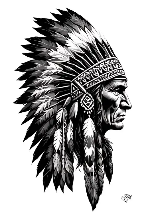 Native American Chief Headress