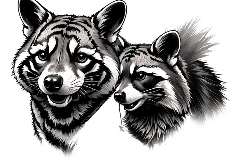 Dog Tigercodil Gene Raccoon